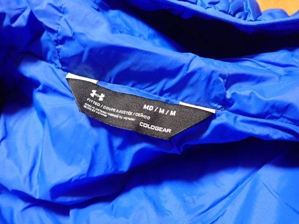 ☆新品 アンダーアーマー Under Armour メンズ ジャケット アウター Team Reactor Full-Zip Jacket - Insulated Powderkeg Blue US-M ☆_画像7