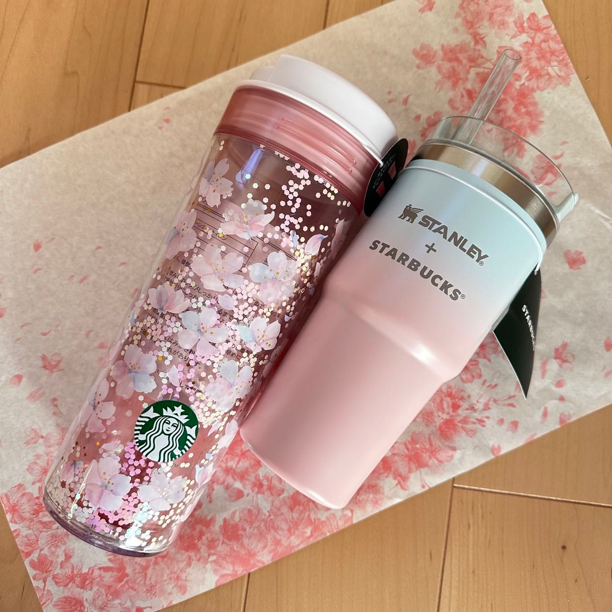 スターバックス Starbucks タンブラー 2025 桜 2個セット スターバックス Starbucks タンブラー 2025 桜 2個セット