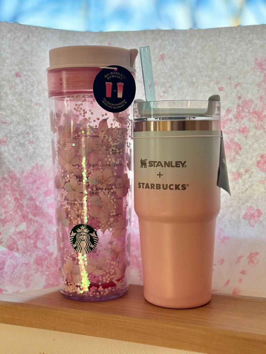スターバックス Starbucks タンブラー 2025 桜 2個セット スターバックス Starbucks タンブラー 2025 桜 2個セット