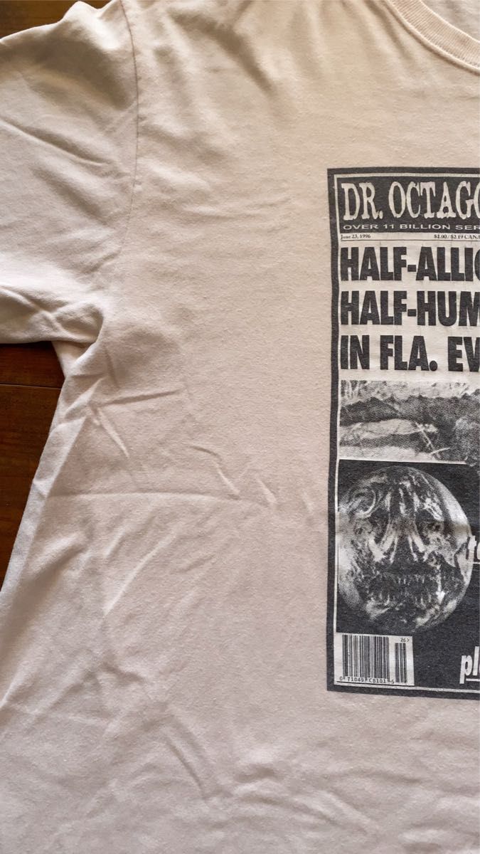 【STUSSY×Dr.Octagon】 T-SHIRTS カットソー トップス ドクター・オクタゴン Wネーム サイズXL