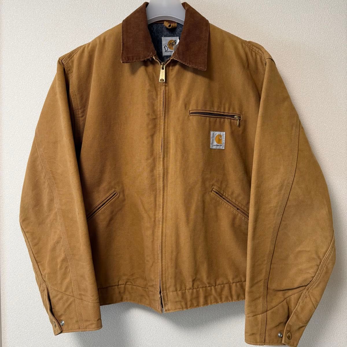 Carhartt カーハート デトロイトジャケット ダック ブラウン USA Carhartt カーハート デトロイトジャケット ダック ブラウン USA