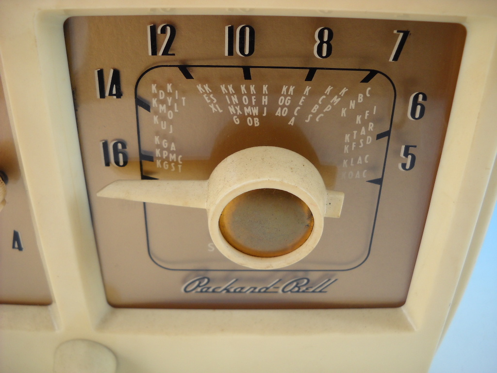 1954年 アメリカ Packand Bell パッカードベル 真空管ラジオ 1954年 アメリカ Packand Bell パッカードベル 真空管ラジオ