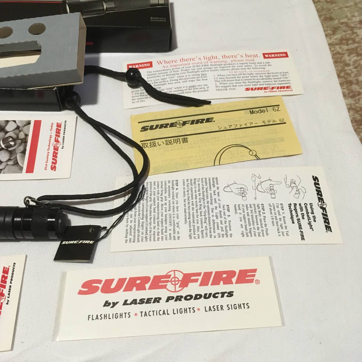 希少 レアコレクション LASER PRODUCTS SUREFIRE 6Z 未使用品 希少 レアコレクション LASER PRODUCTS SUREFIRE 6Z 未使用品