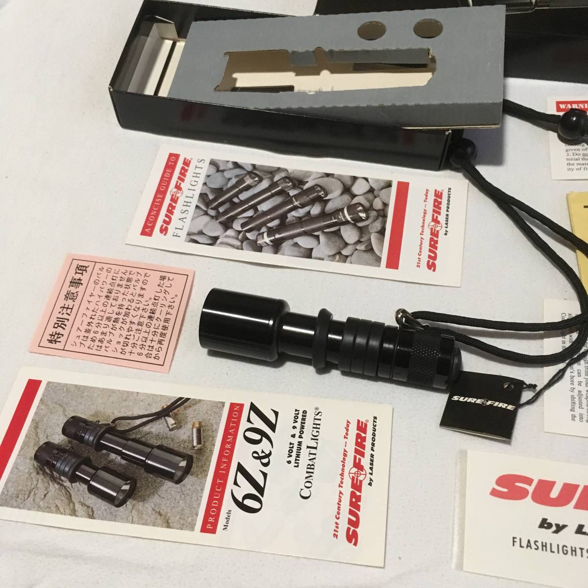 希少 レアコレクション LASER PRODUCTS SUREFIRE 6Z 未使用品 希少 レアコレクション LASER PRODUCTS SUREFIRE 6Z 未使用品
