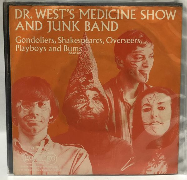 DR.WESTS MEDICINE SHOW AND JUNK BAND シングルレコード_画像1