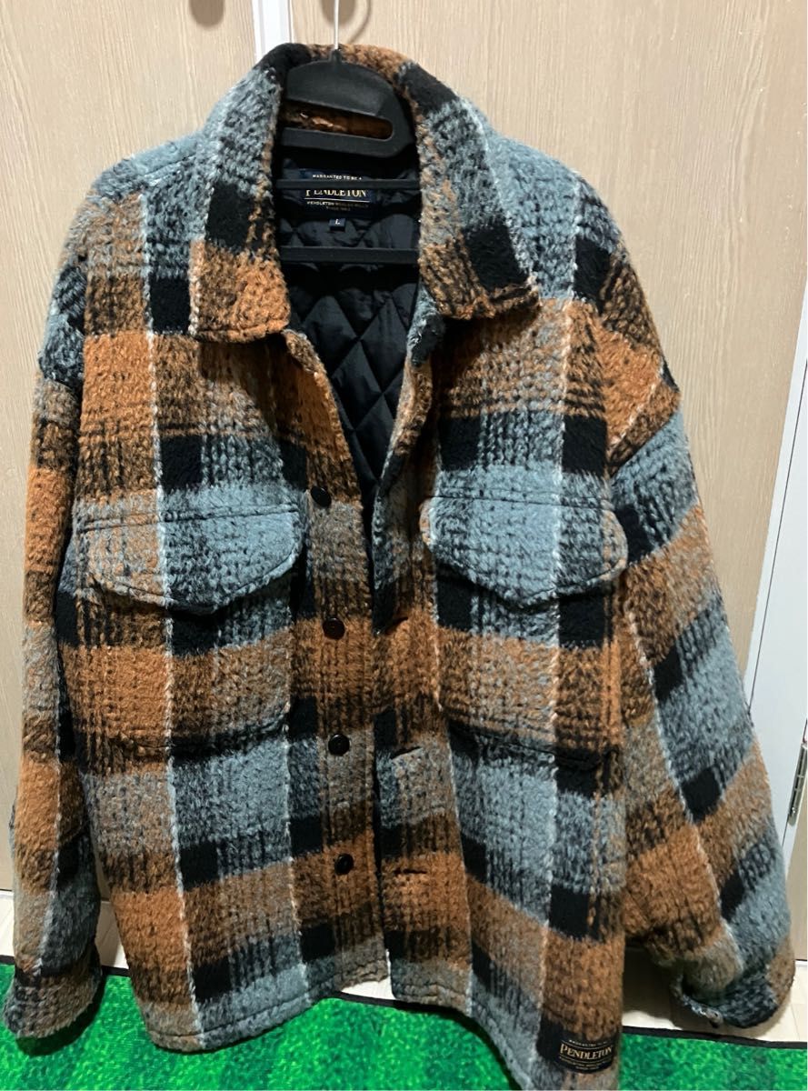 PENDLETON ペンドルトン ボアジャケット フリースジャケット L