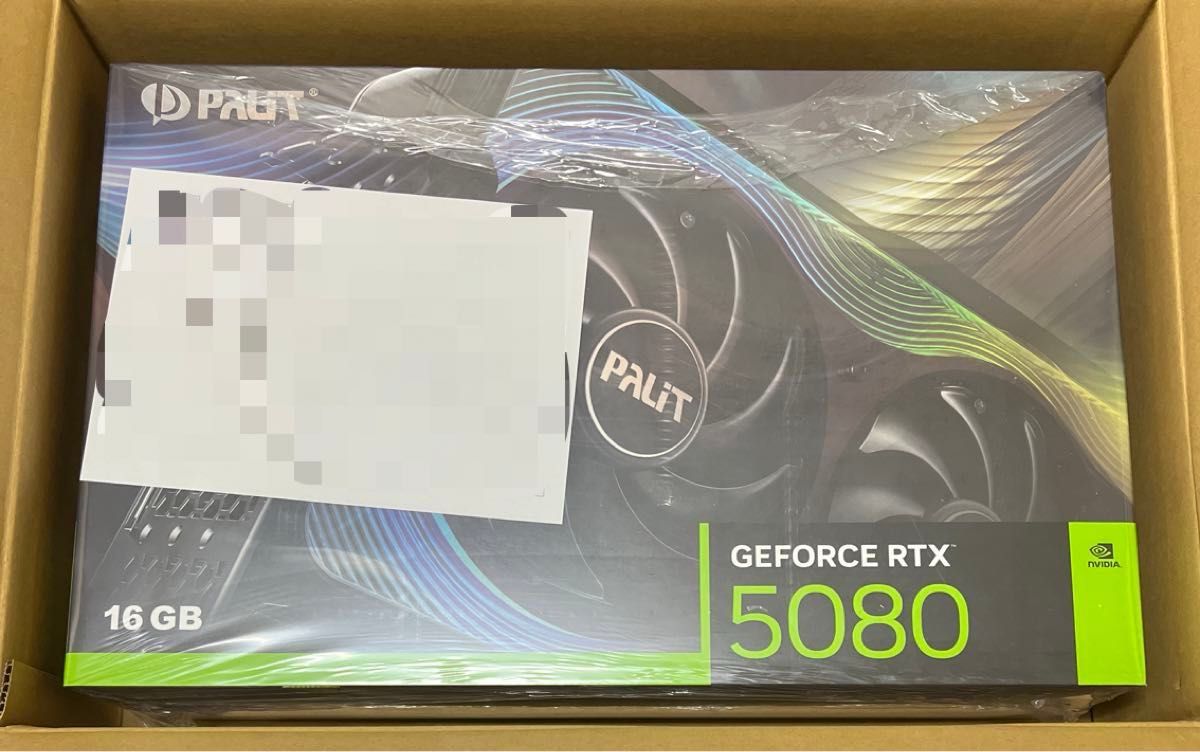 残り1台のみ Palit GeForce RTX 5080 GameRock 16GB 残り1台のみ Palit GeForce RTX 5080 GameRock 16GB