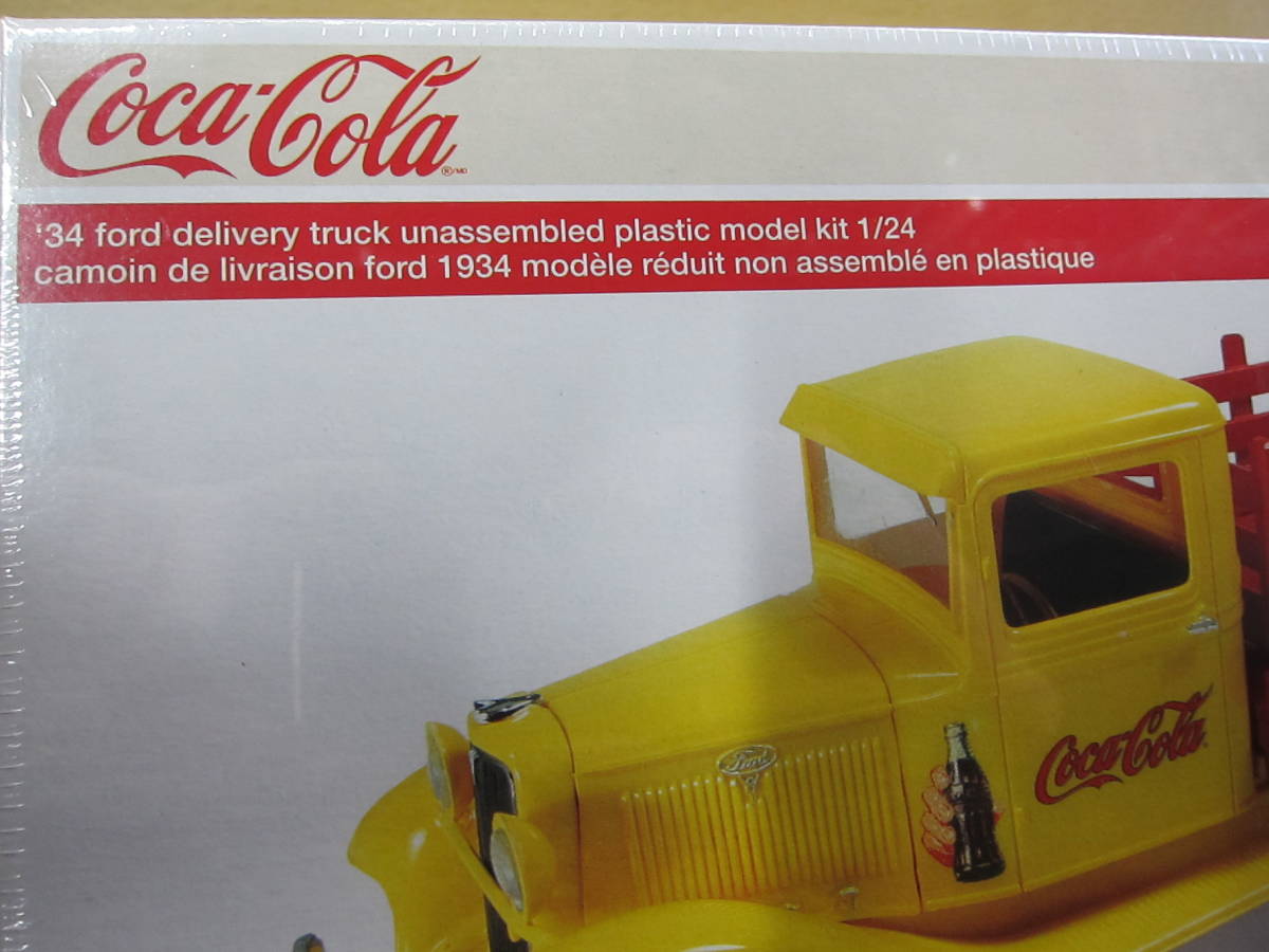 COKE　1934 Ford Delivery Truck　プラスチックモデルキット　1/24_画像4