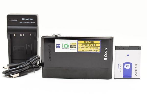 Sony DSC-T900 B コンデジ コンパクトデジタルカメラ デジカメ ソニー DSC B077