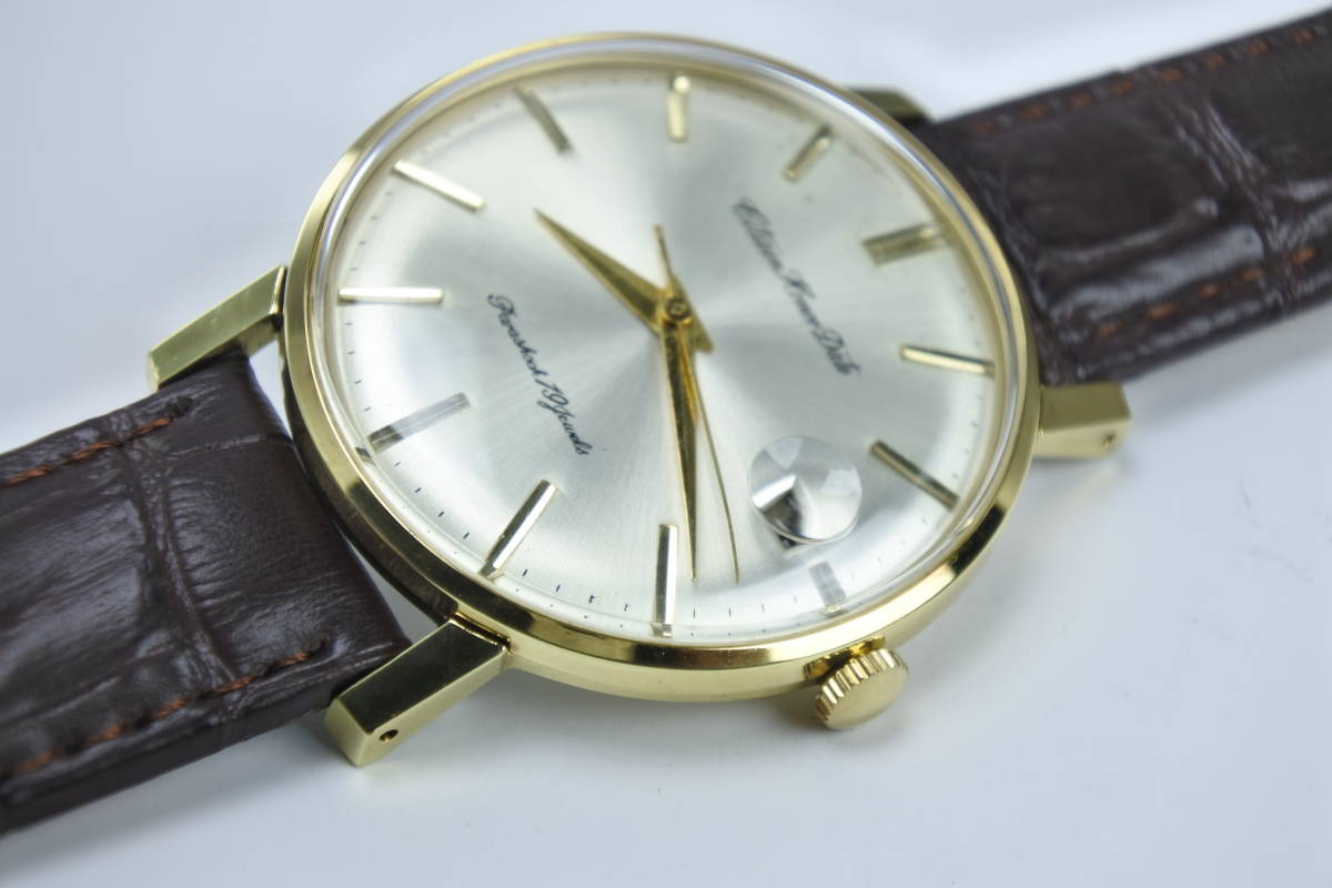 未使用保管品 1960年代名機 CITIZEN Homer Date 19石 手巻紳士