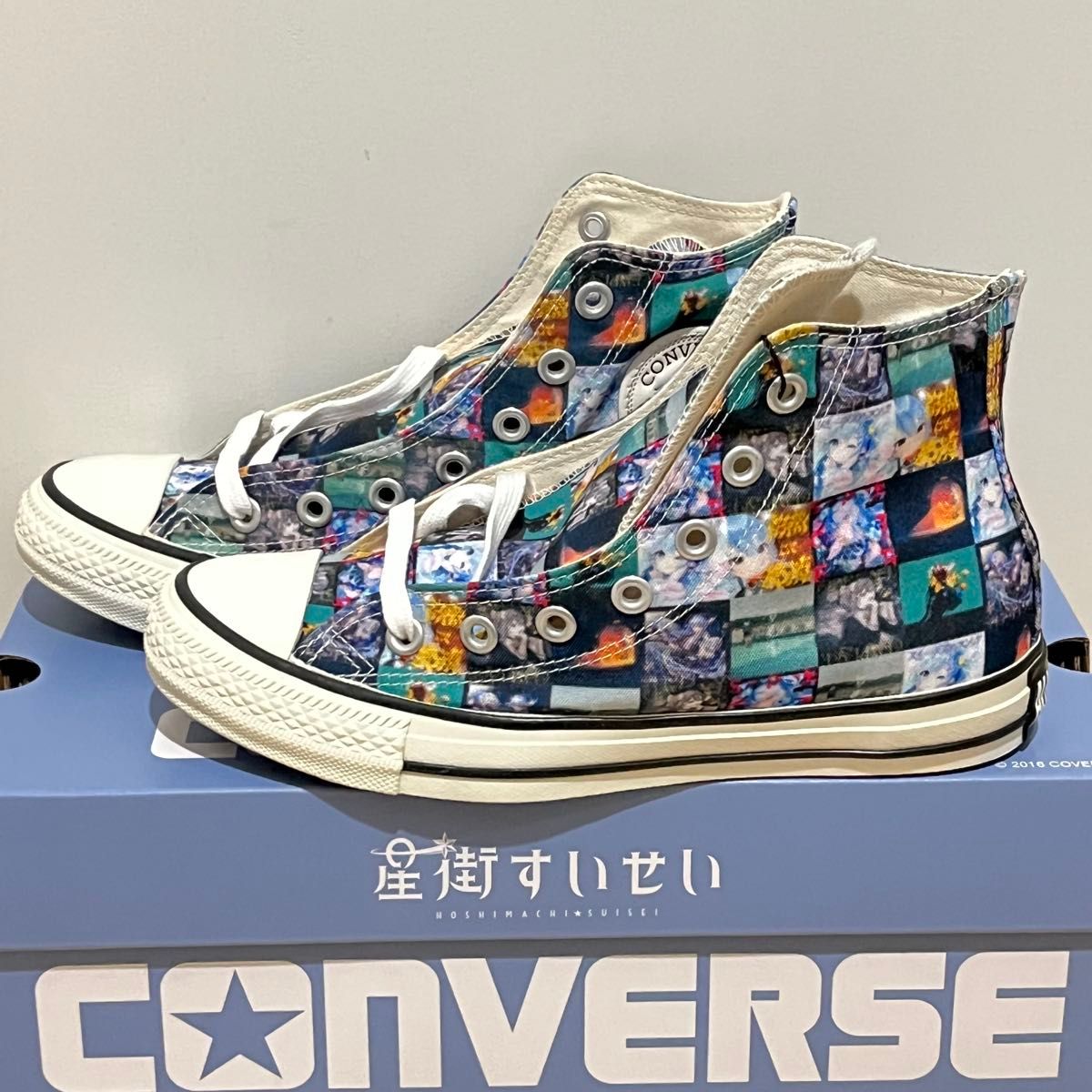 新品24cm/Hoshimachi Suisei × Converse All Star Hi Multi 星 新品24cm/Hoshimachi Suisei × Converse All Star Hi Multi 星