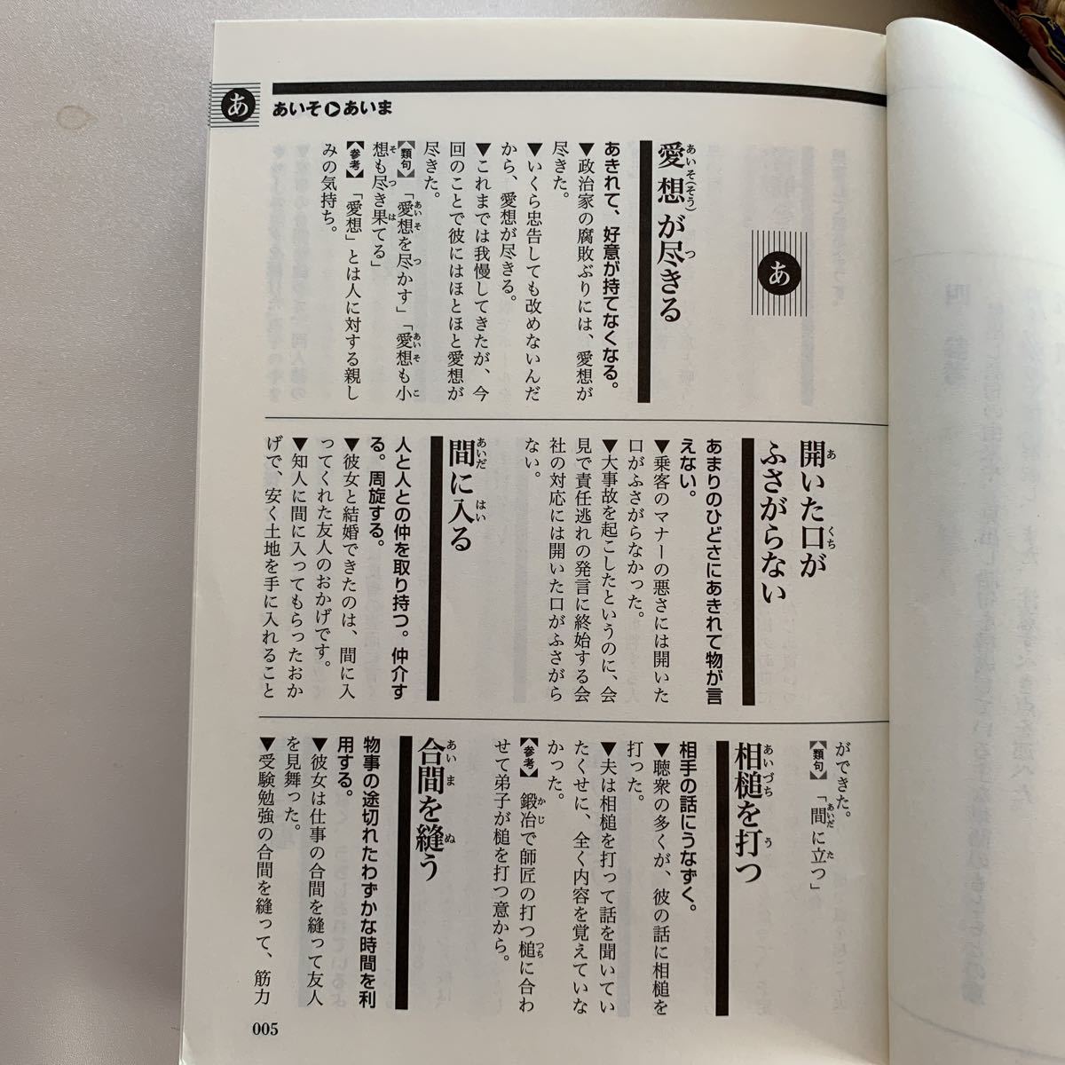 慣用句の辞典 日本語を使いさばく_画像8