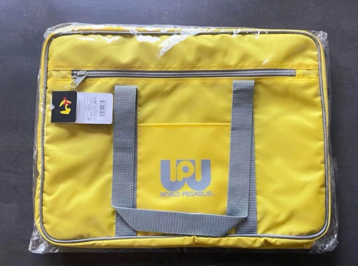 新品未使用】ワールドペガサス スクールバッグ イエロー 黄色 新品未使用】ワールドペガサス スクールバッグ イエロー 黄色