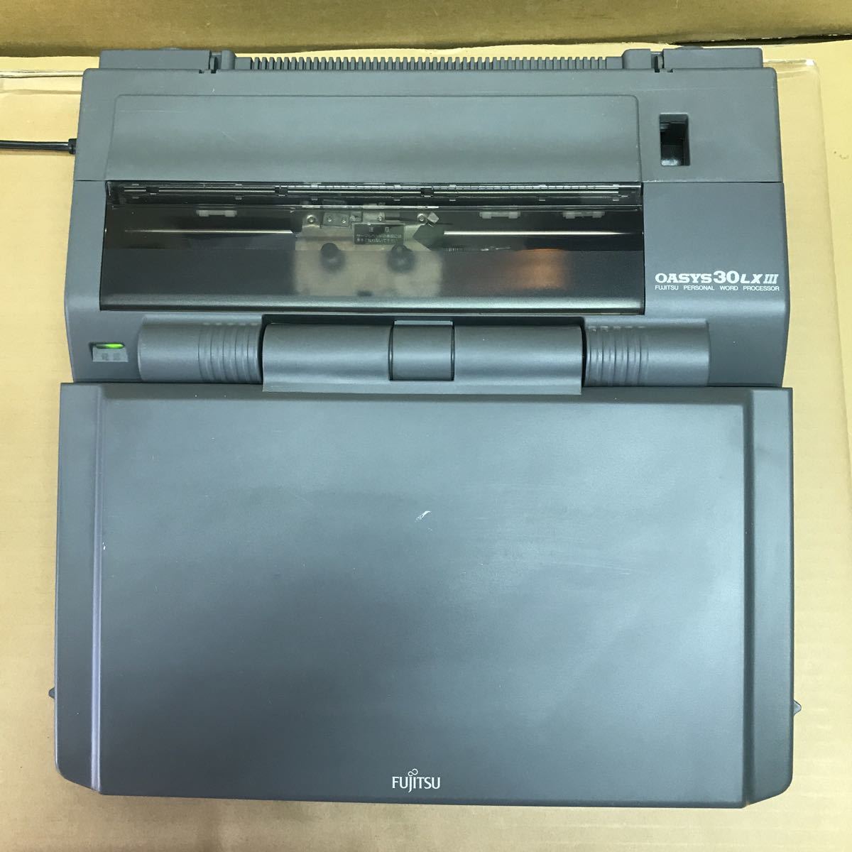 富士通 ワープロ 30LXⅢ (30LX3) 整備済み 3ヶ月間保証あります 富士通 ワープロ 30LXⅢ (30LX3) 整備済み 3ヶ月間保証あります