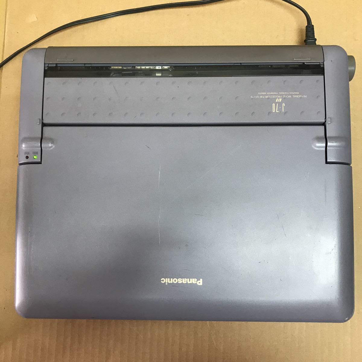  Panasonic word-processor FW-U1J70 service being completed 3 months guarantee equipped 