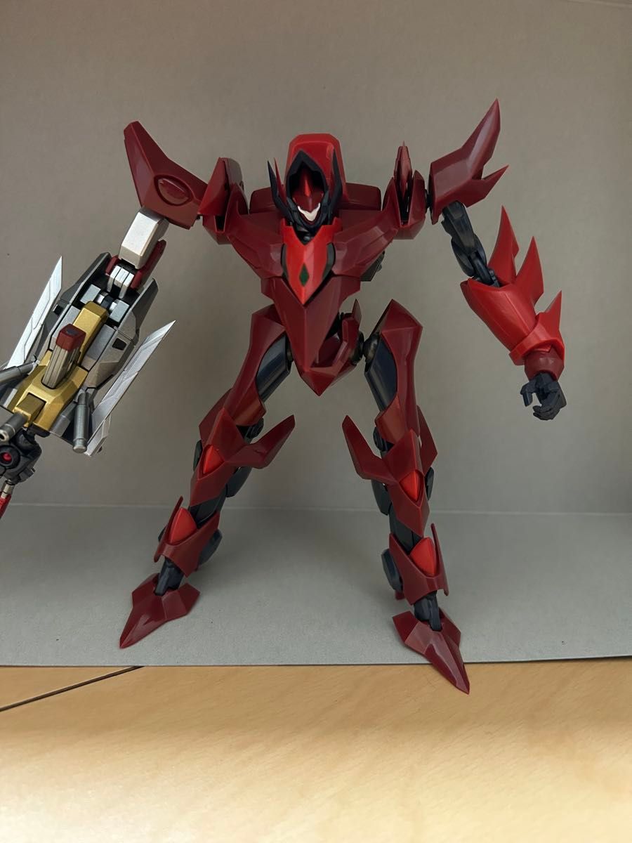 ROBOT魂 「ランスロットsiN+紅蓮特式」中古2点セット 箱無 取説 ROBOT魂 「ランスロットsiN+紅蓮特式」中古2点セット 箱無 取説