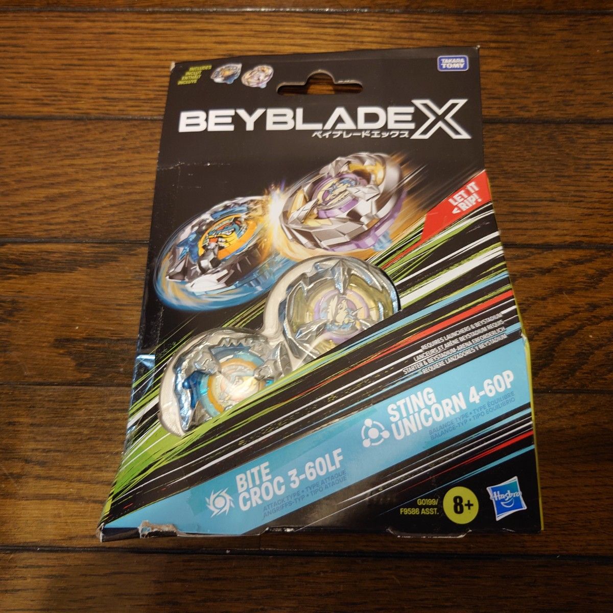 ベイブレードX 海外限定版 バイトクロック クロコクランチ3-60LF ベイブレードX 海外限定版 バイトクロック クロコクランチ3-60LF
