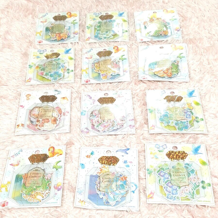 Paypayフリマ コラージュ マスキング素材 シール12個セット 大量フレーク シール フレーク Paypayフリマ コラージュ マスキング素材 シール12個セット 大量フレーク シール フレーク
