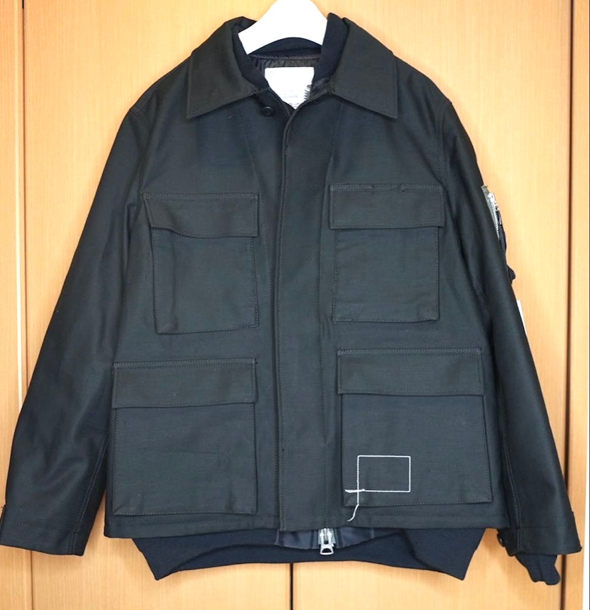 WTAPS x sacai Cotton Back Satin Jacket 1|Yahoo!フリマ(旧 WTAPS x sacai Cotton Back Satin Jacket 1|Yahoo!フリマ(旧
