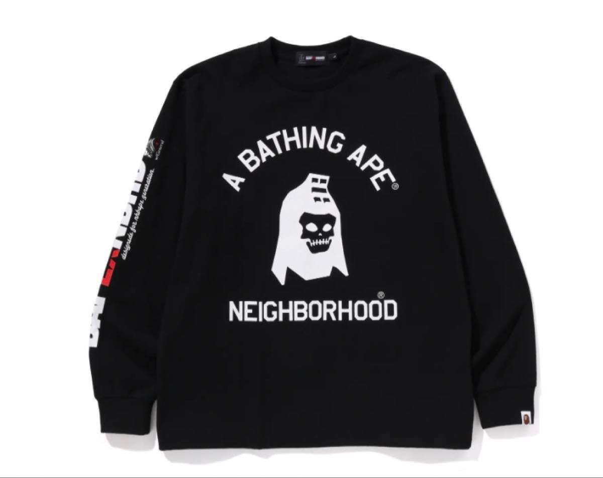 BAPE X NBHD L/S TEE ロンT XL neighborhood|Yahoo!フリマ(旧 BAPE X NBHD L/S TEE ロンT XL neighborhood|Yahoo!フリマ(旧