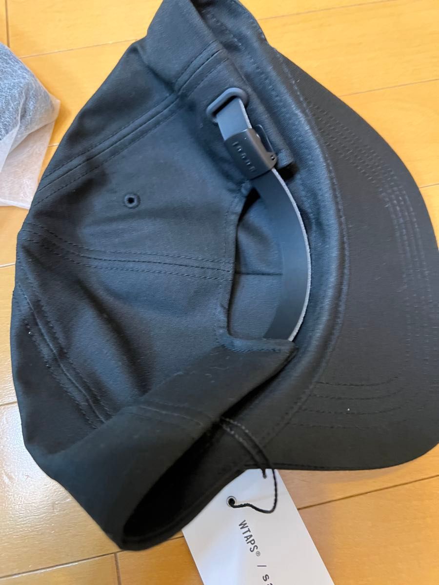 sacai WTAPS Cotton Back Satin Cap black キャップ 帽子 黒 sacai WTAPS Cotton Back Satin Cap black キャップ 帽子 黒