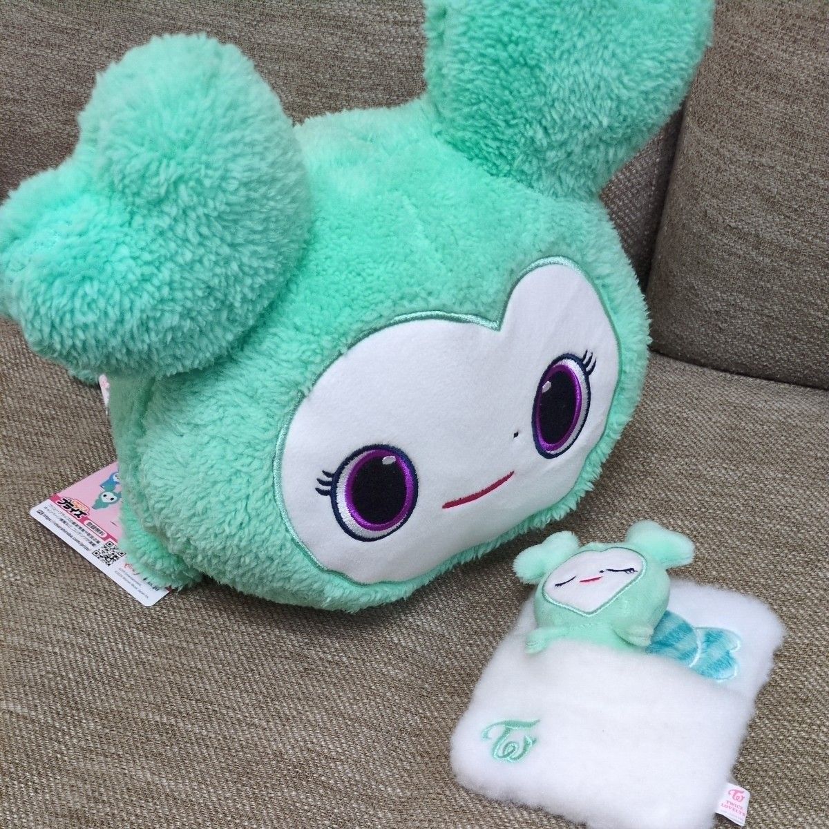 gigo限定 twice ミナ TWICE LOVELYS ふわもこねんねBIG gigo限定 twice ミナ TWICE LOVELYS ふわもこねんねBIG
