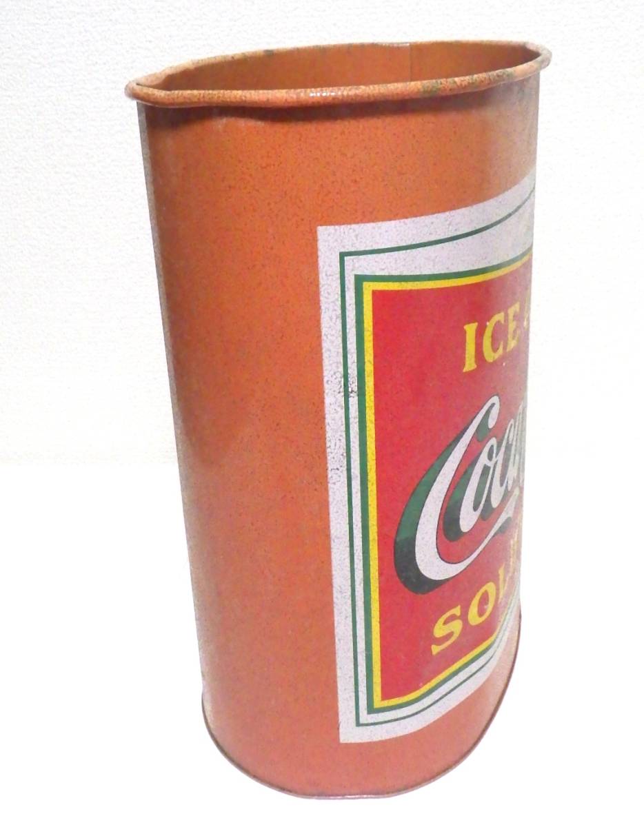 コカ・コーラ ダストボックス Coca-Cola ごみ箱 缶 made in USA_画像5