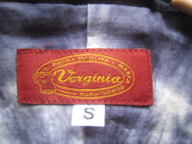 高級日本製!!Verginia ヴァージニア*スナップボタンスウェットジャケット・紺ブレザー S ネイビーの画像5