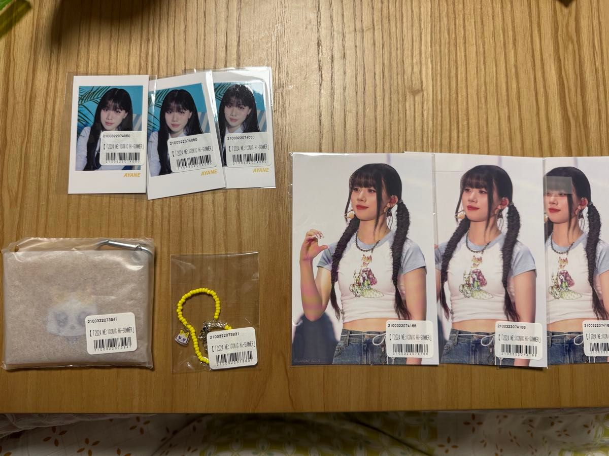 お*な様 高見文寧 オンラインくじ ME:ICONIC HI-SUMMER まと ME:I 高見 文寧Hi-Summer オンラインくじ D賞 F賞セット