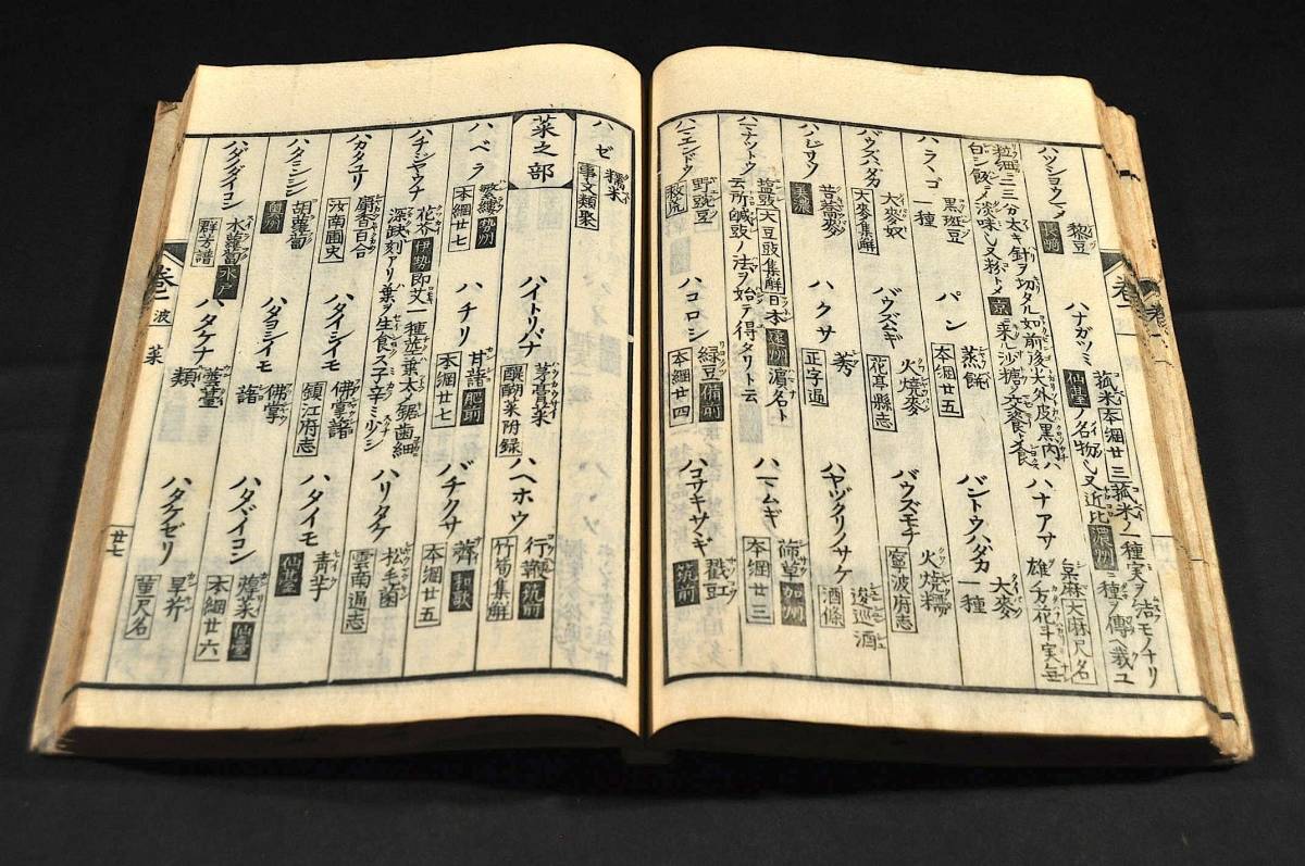 買取り実績 本草薬名備考和訓鈔 七巻 初版初刻本 古書・古文書 買取り実績 本草薬名備考和訓鈔 七巻 初版初刻本 古書・古文書