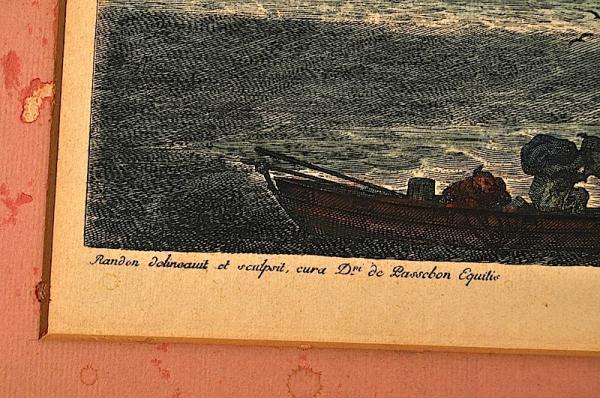 LA GALERE REALE ALA FONDE　ガレー船の図　1690年頃　ベンハー_画像6