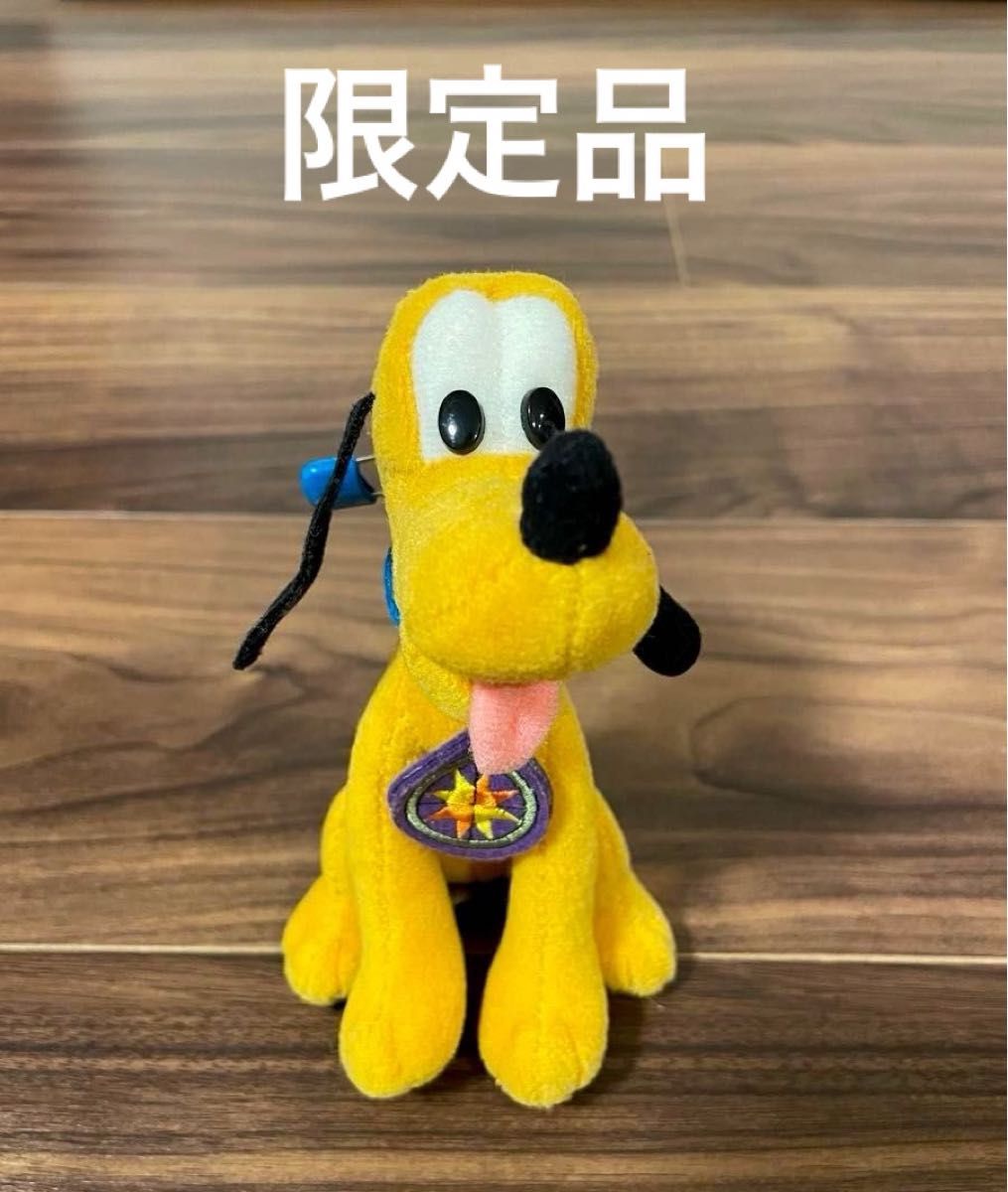 希少】TDS 東京ディズニーシー限定 プルート ぬいぐるみバッジ 希少】TDS 東京ディズニーシー限定 プルート ぬいぐるみバッジ