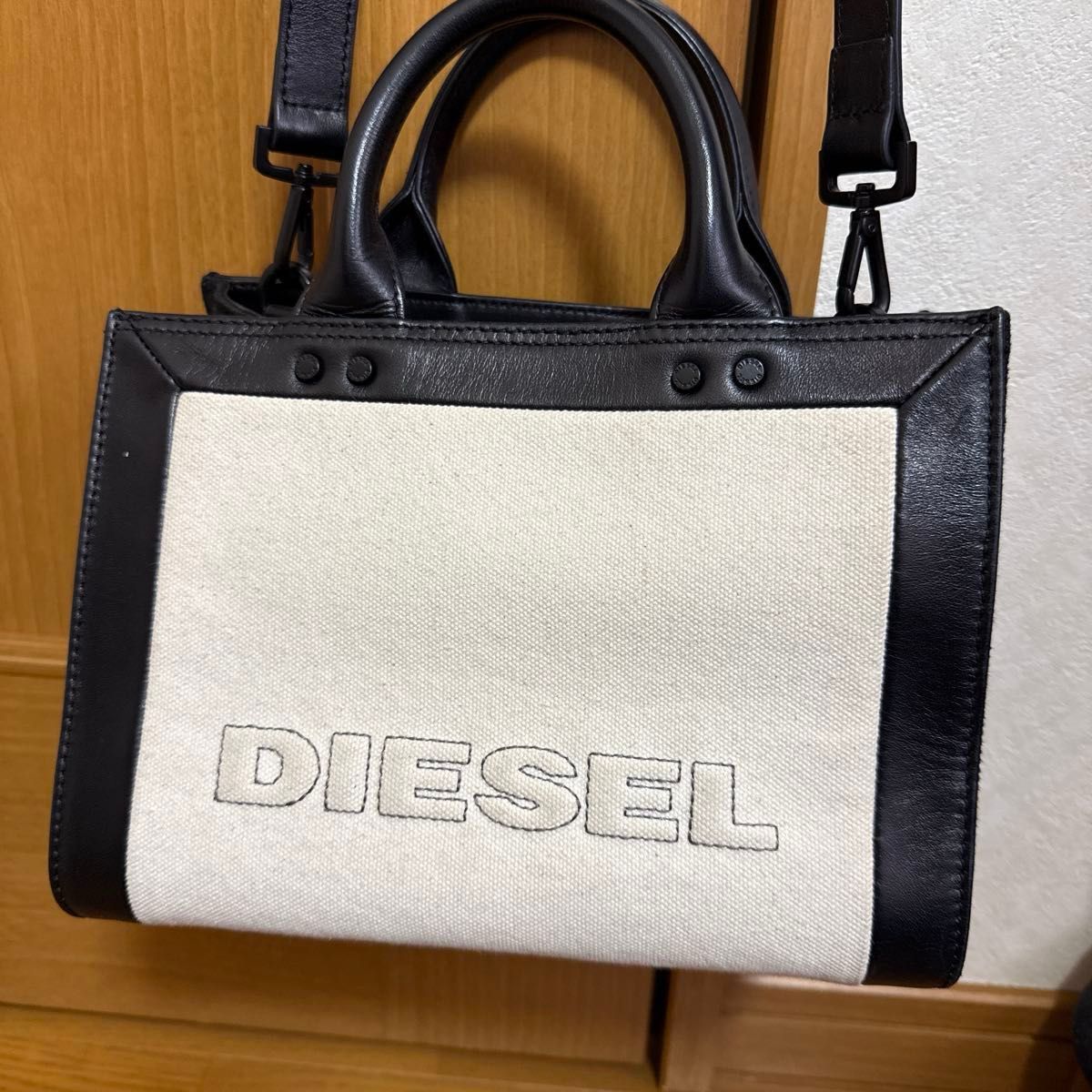 DIESEL メッシュ トップハンドルバッグ★関税/送料込 DIESEL バック