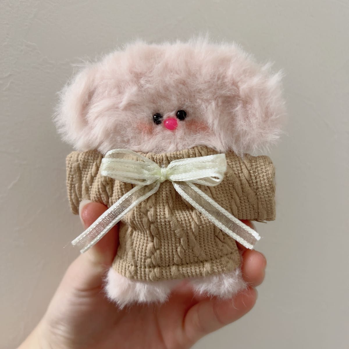 モールドール 垂れ耳うさぎ キーホルダー ハンドメイド モールドール 垂れ耳うさぎ キーホルダー ハンドメイド