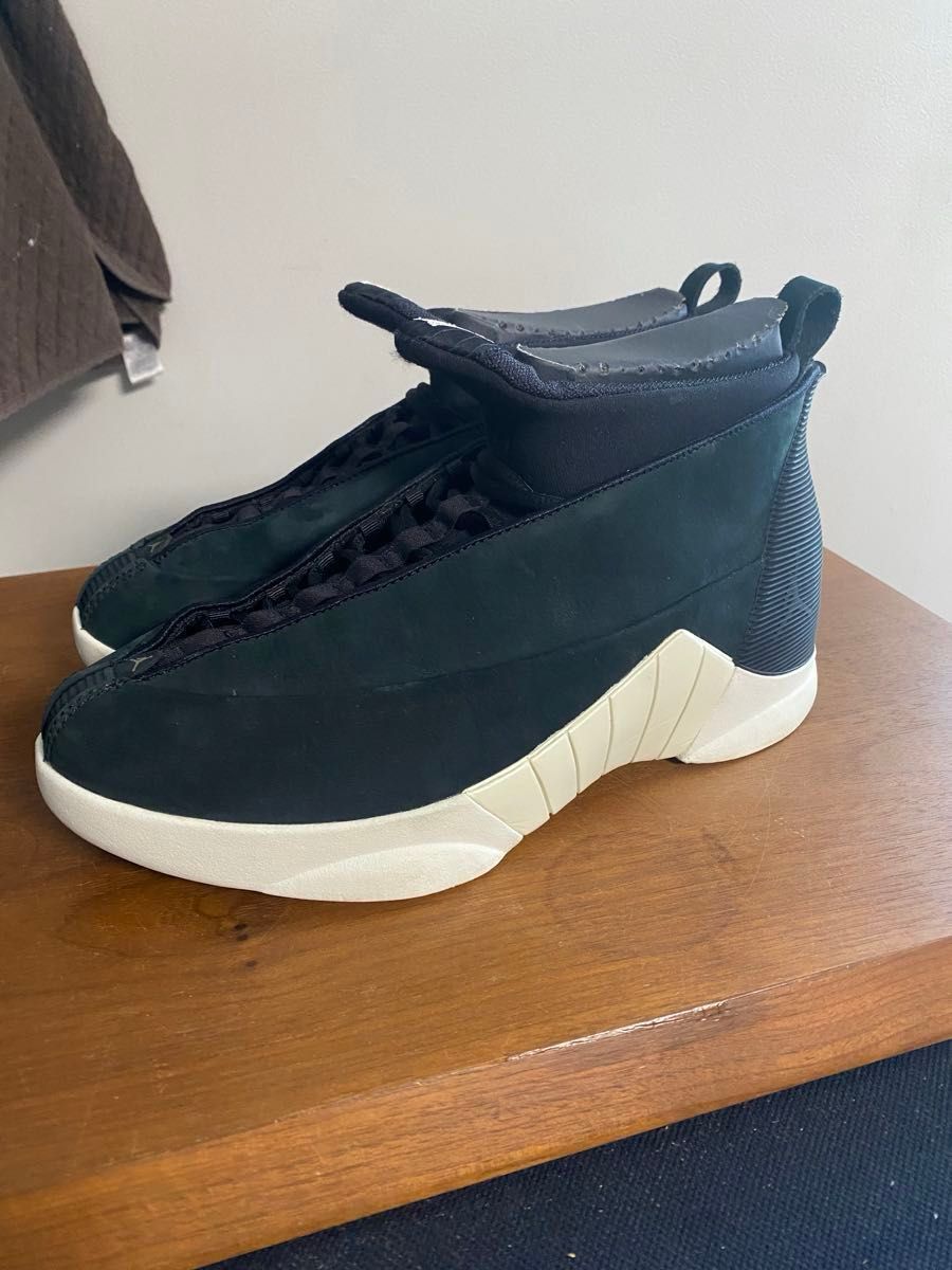 27cm Air Jordan 15 PSNY Black Suede