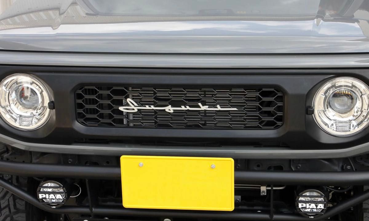 新型ジムニー jb64 74 マットブラックグリル 塗装済 新品未使用 新型ジムニー jb64 74 マットブラックグリル 塗装済 新品未使用