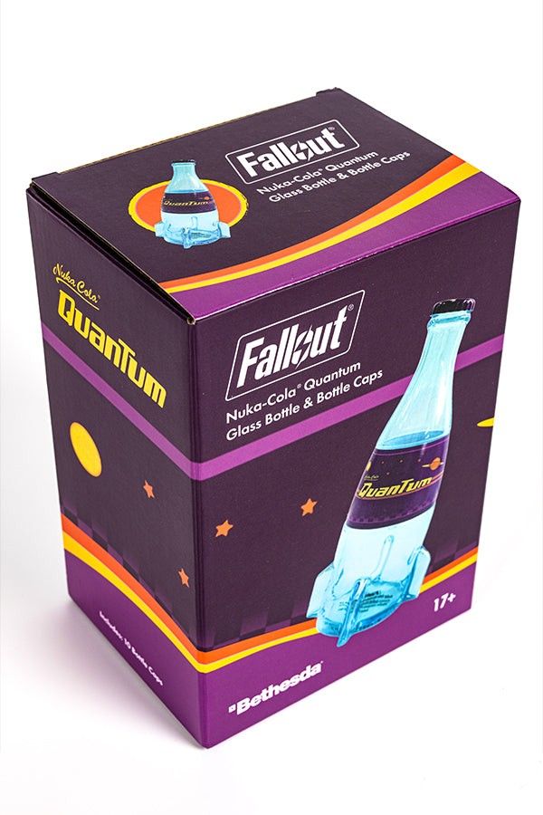 ヌカ・コーラ・クアンタム ボトル&キャップ レプリカ fallout ヌカ・コーラ・クアンタム ボトル&キャップ レプリカ fallout