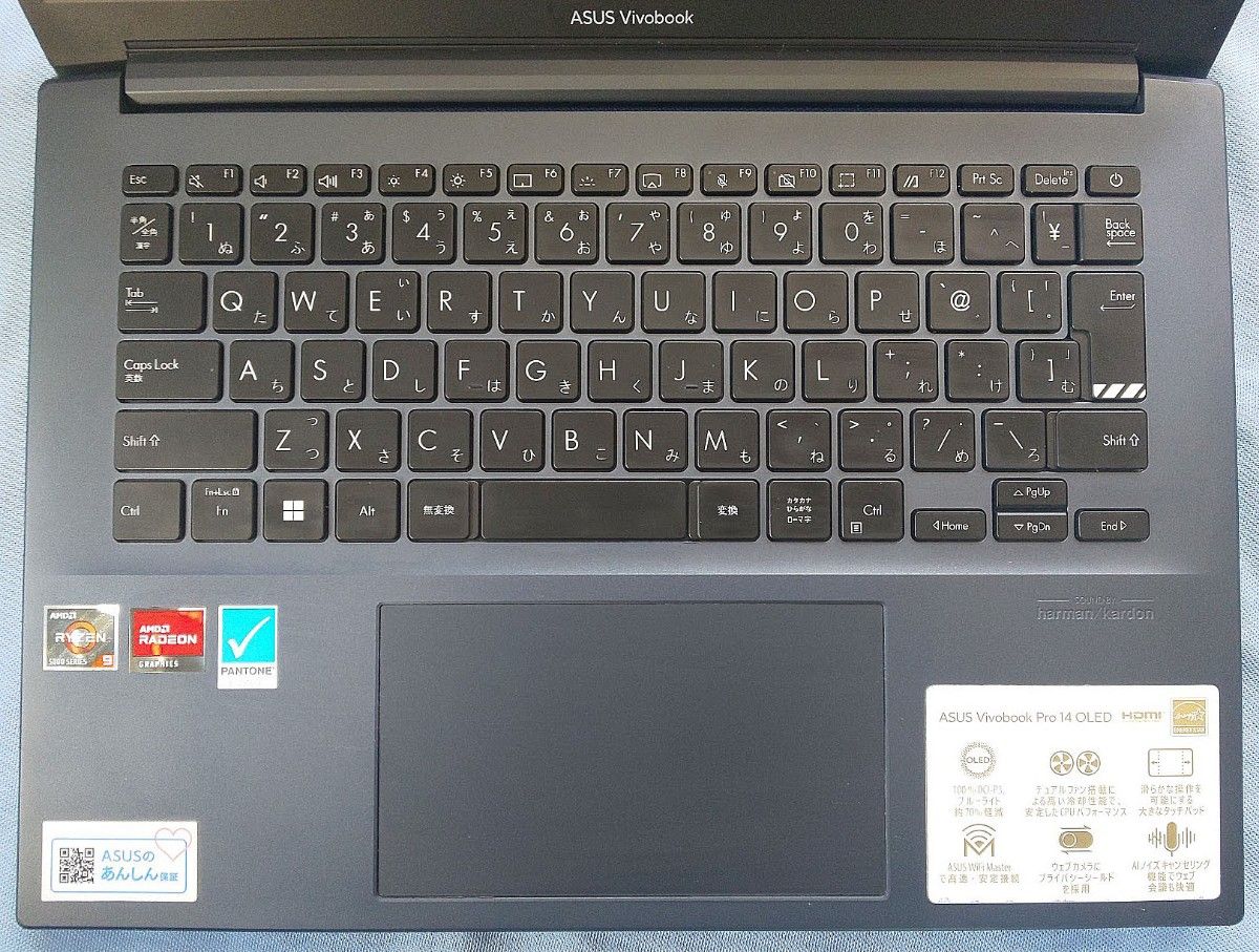 ジャンク 通電可・起動不可・電源LED点灯 14型 ASUS Vivobook Pro 14 OLED M3401QA 16GB ジャンク 通電可・起動不可・電源LED点灯 14型 ASUS Vivobook Pro 14 OLED M3401QA 16GB