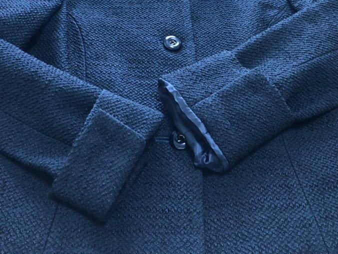  Kiyoshi .* beautiful goods new yo- car long sleeve jacket tweed three button navy 9 number lady's Mrs. formal graduation ceremony go in . type / suit on 