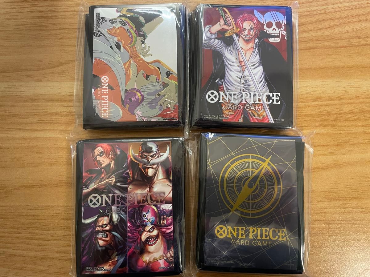 ONE PIECE カード スリーブ 4種セット