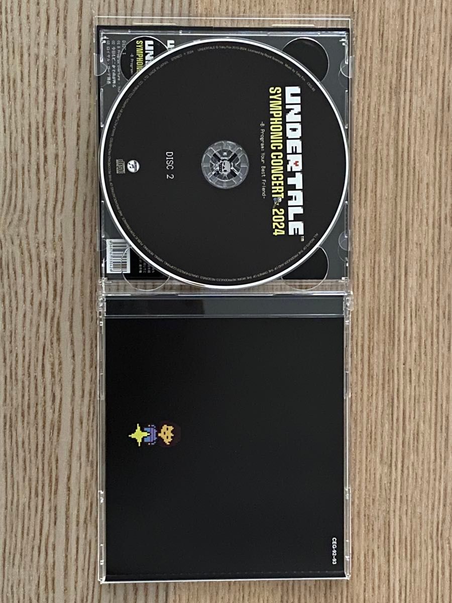UNDERTALE コンサート CD 2024 4枚セット 限定品 アンダーテール UNDERTALE コンサート CD 2024 4枚セット 限定品 アンダーテール