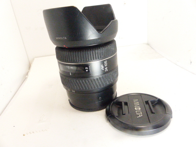 当社の 貴重 ソニーαミノルタ 24-105㎜F3.5-4.5D マクロ フード付