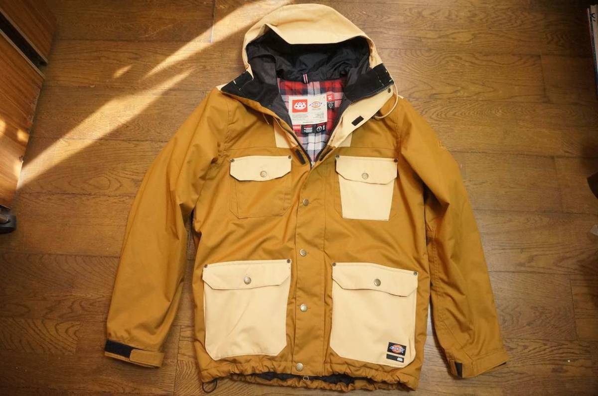 男性用 686 × Dickies ディッキーズ スノーボードウエアコラボジャケット Dickies Foundation Insulated Jacket*BURTONバートンREWvolcom_画像1