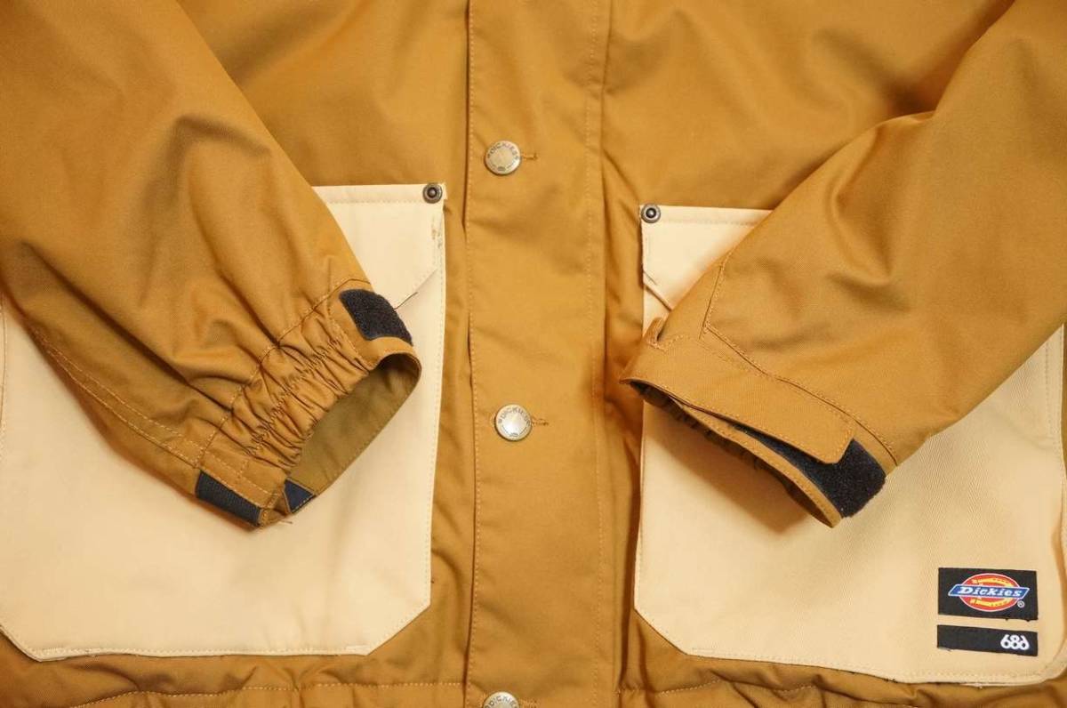 男性用 686 × Dickies ディッキーズ スノーボードウエアコラボジャケット Dickies Foundation Insulated Jacket*BURTONバートンREWvolcom_画像5
