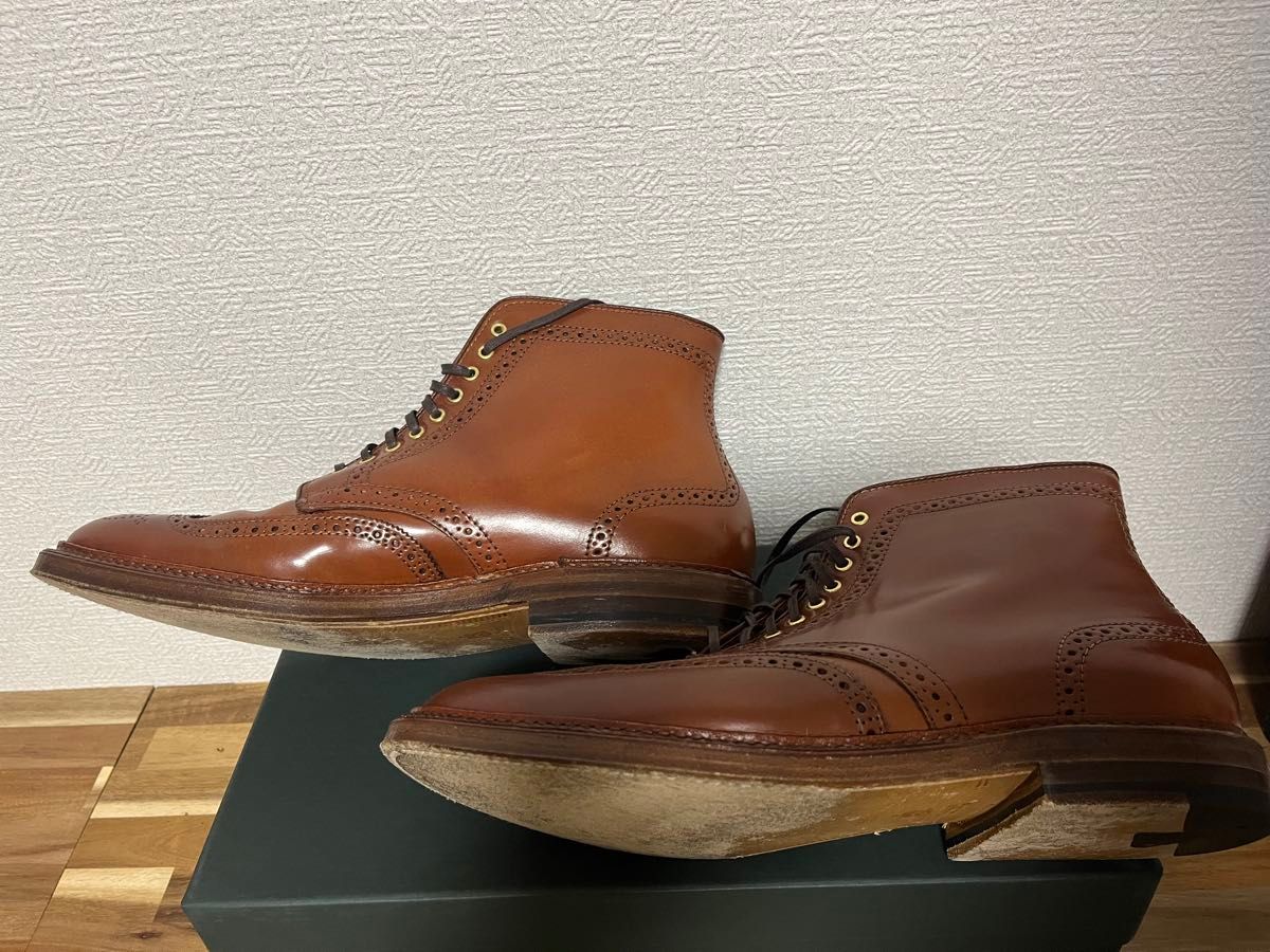 激レア 美品 オールデン アマレットコードバン ブーツ US9 Alden 激レア 美品 オールデン アマレットコードバン ブーツ US9 Alden