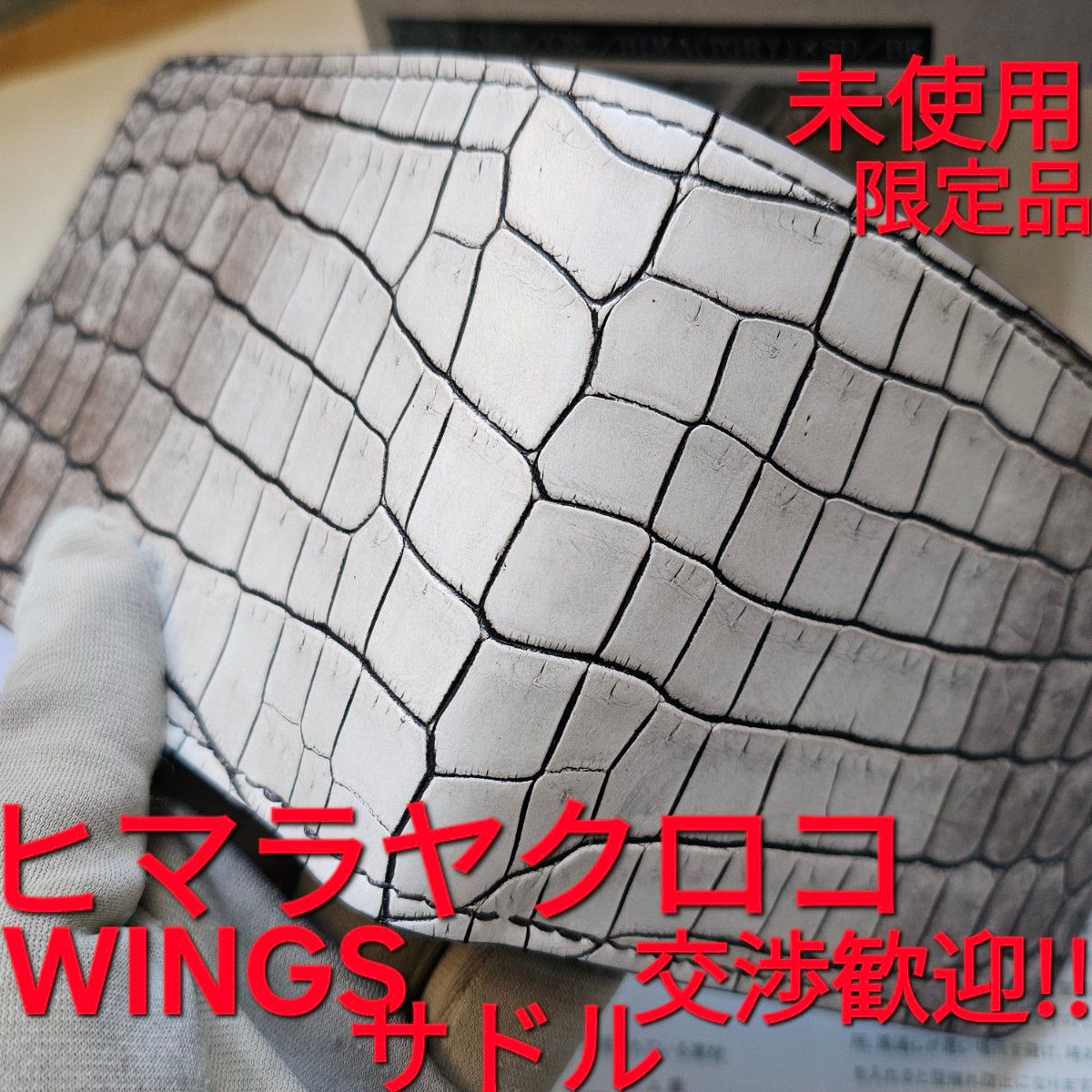 未使用!交渉歓迎!WINGS,ヒマラヤクロコ,クロコダイル,crocodile,ワイルドスワンズ,WILDSWANS,ウイングス