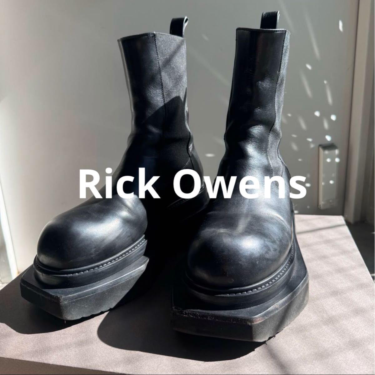 Rick Owens BEATLE TURBO CYCLOPS BOOTS|Yahoo!フリマ(旧 Rick Owens BEATLE TURBO CYCLOPS BOOTS|Yahoo!フリマ(旧