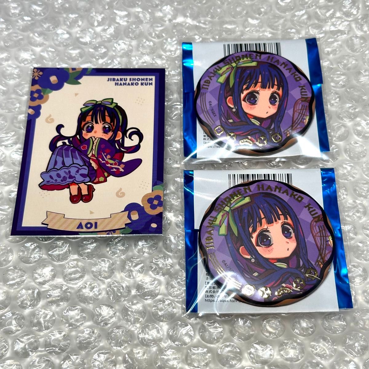 地縛少年花子くん 葵 缶バッジ 10周年記念 ミュージアム 特典 3 地縛少年花子くん 葵 缶バッジ 10周年記念 ミュージアム 特典 3