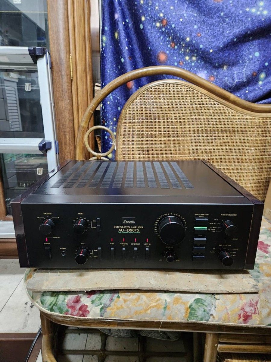 おっと!レストア済完動超美品!山水高級プリメインアンプAU-D907X 奇跡!山水最高峰!レストア済完動超美品!山水高級プリメイン