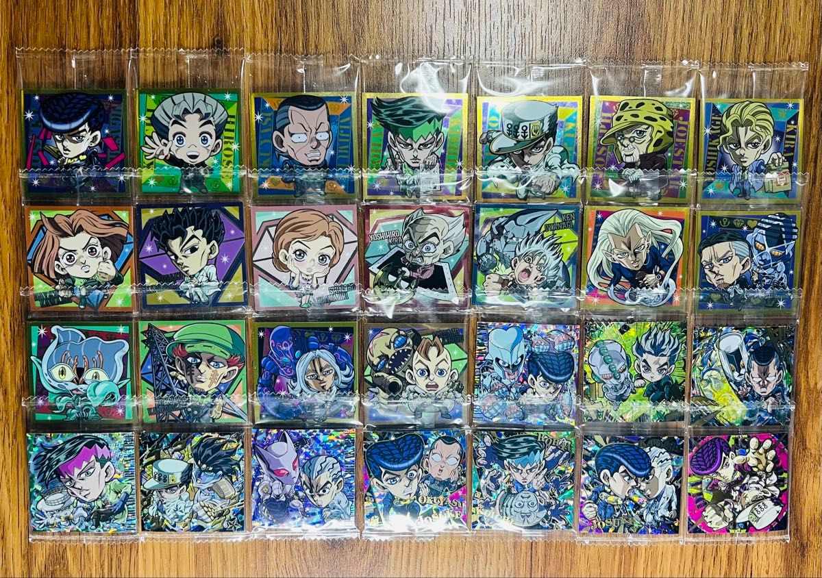 最新弾 にふぉるめーしょんジョジョの奇妙な冒険 4部 シール 最新弾 にふぉるめーしょんジョジョの奇妙な冒険 4部 シール